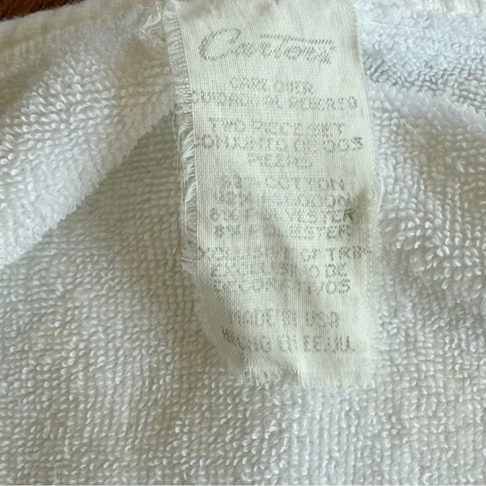 Vintage 90’s Carter's If They Could Just Stay Little Baby Towel Washcloth Set
